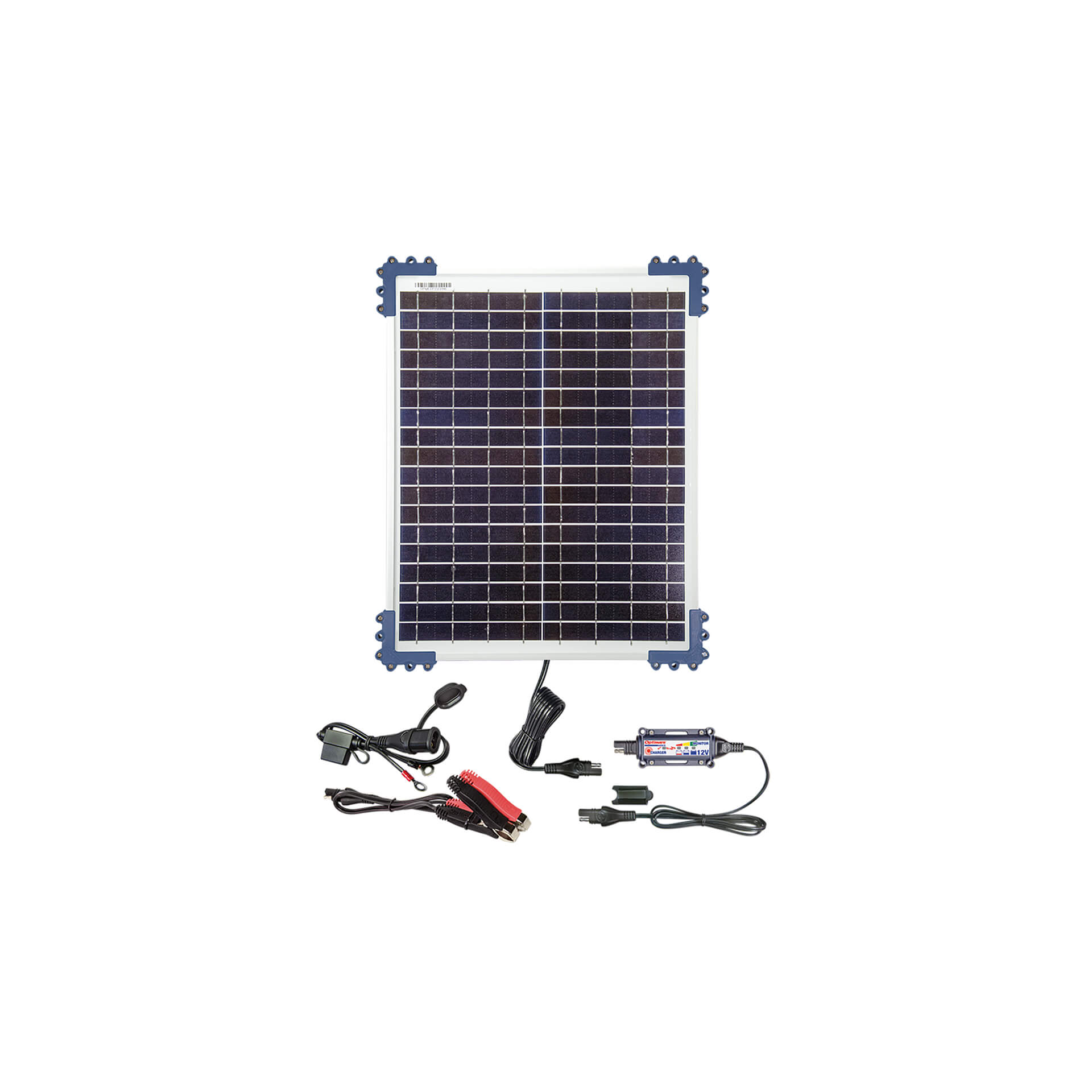 optimate Solar DUO Ladegerät 20 Watt für Blei/GEL/AGM/LFP