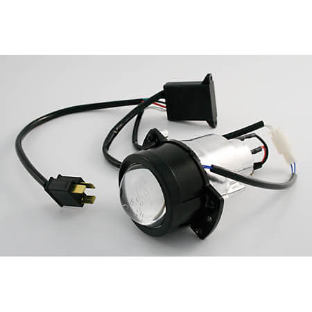 shin_yo Ellipsoid headlamp 50 mm with cover for high beam and low beam, H1