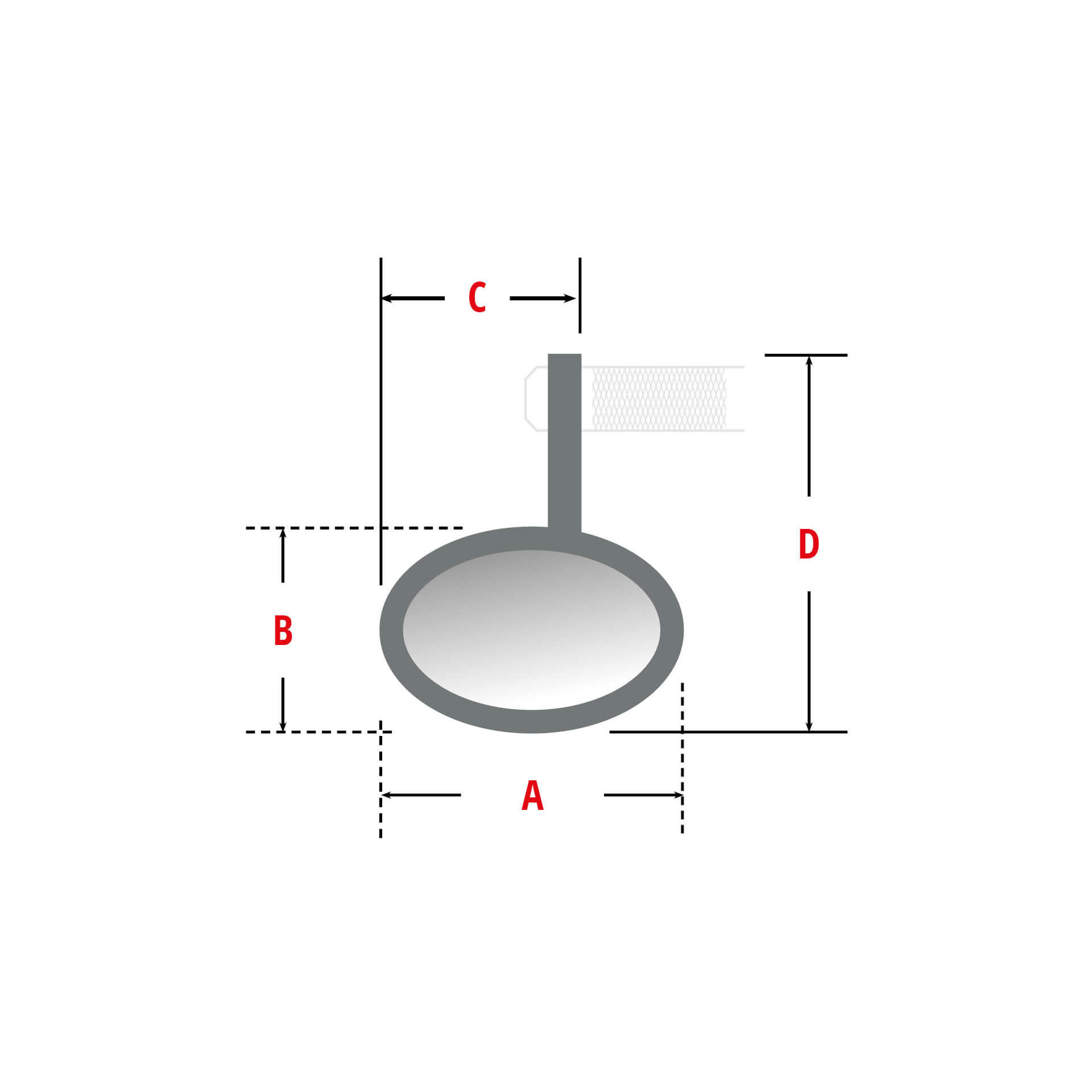highsider MONTANA RIM handlebar end mirror with LED turn signal/position light