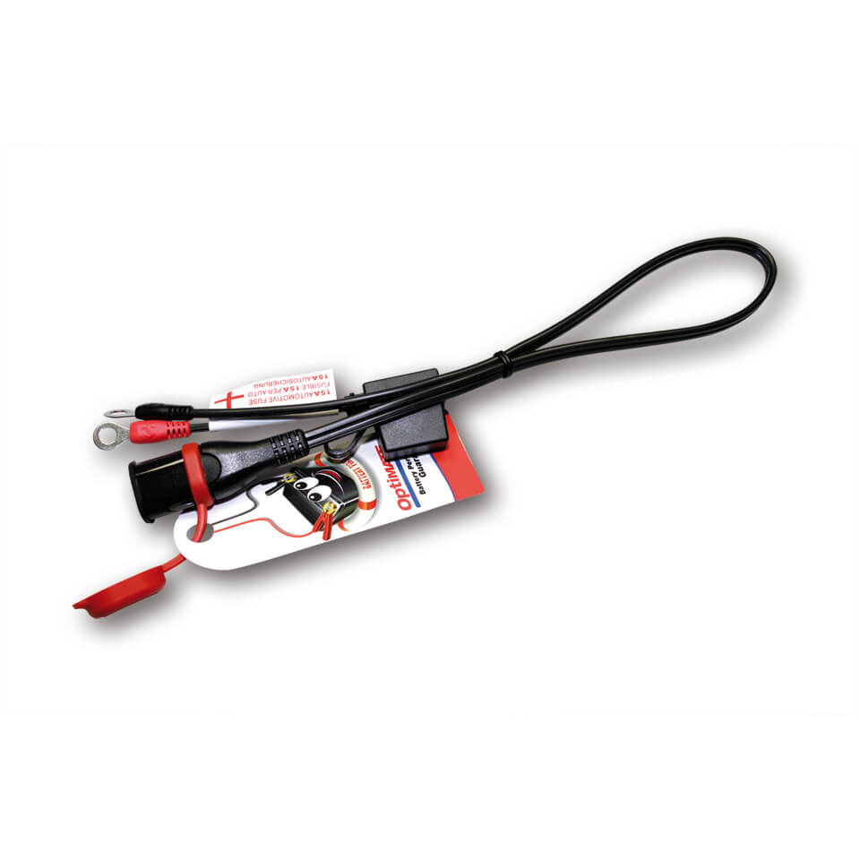 optimate Waterproof eyelet cable SAE plug (No.1) 4x, 20x or 100x pcs.