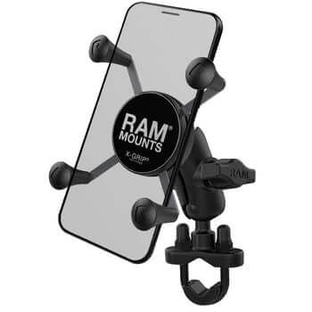 ram_mounts Handlebar holder with X-Grip Universal clip for Smartphones - Clamp