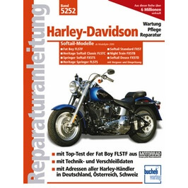 motorbuch Bd. 5252 Reparatur-Anleitung HARLEY DAVIDSON Softail-Modelle mit Vergaser und E
