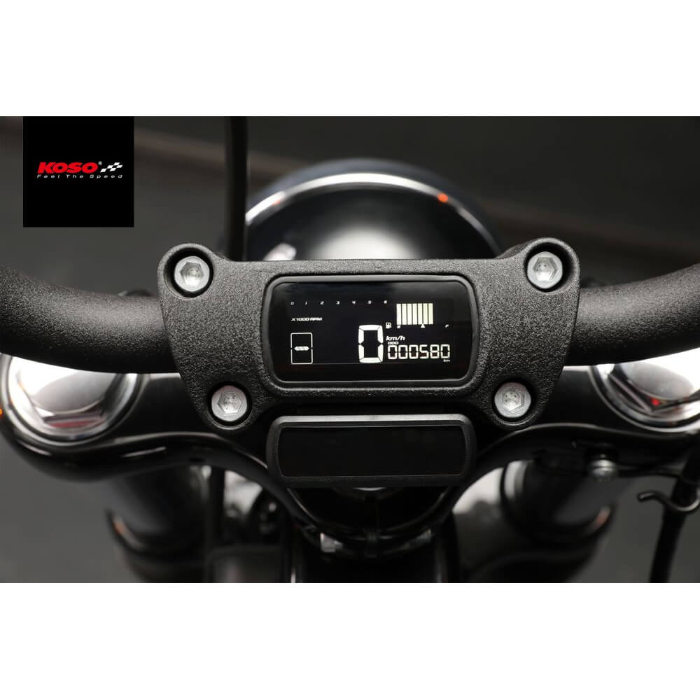 koso D2 Multifunction meter suitable for HD ® Streetbob 2018+