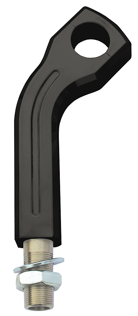Ritz Alu-Riser curved Style, poliert, 150 mm,1 1/4 Zoll, mit Kabelinnenführung