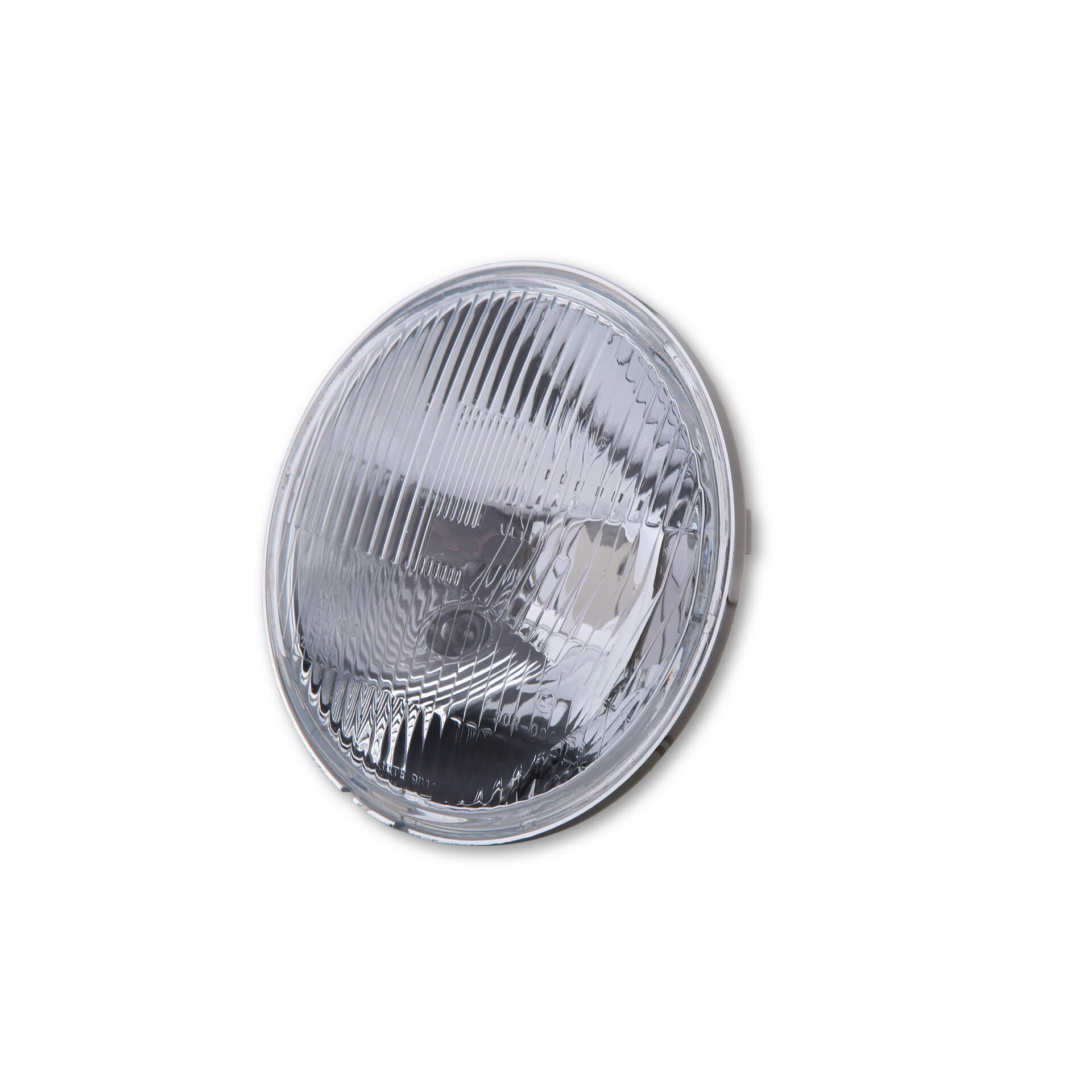 shin_yo H4 headlight insert, embossed glass, 7 inch (176 mm) with parking light