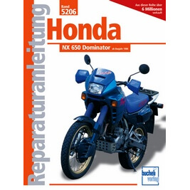 motorbuch Bd. 5206 Reparatur-Anleitung HONDA NX 650 Dominator, 88-