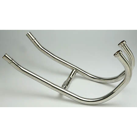delkevic Elbow, stainless steel, KAWASAKI GPZ 500 S, 87-03
