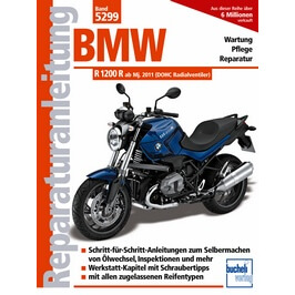 motorbuch Bd. 5299 Reparatur Anleitung für BMW R 1200 R, mit Radialventilzylinderkopf ab M