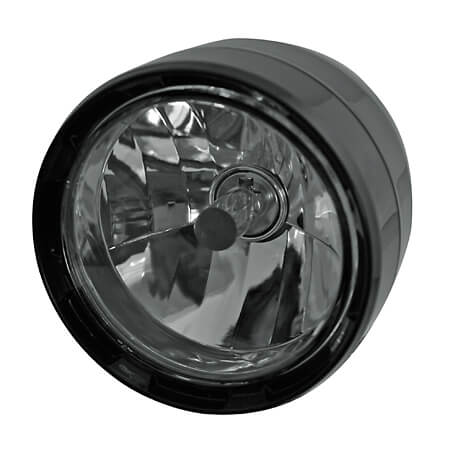 shin_yo ABS headlight with parking light, black, HS1, bottom mounting