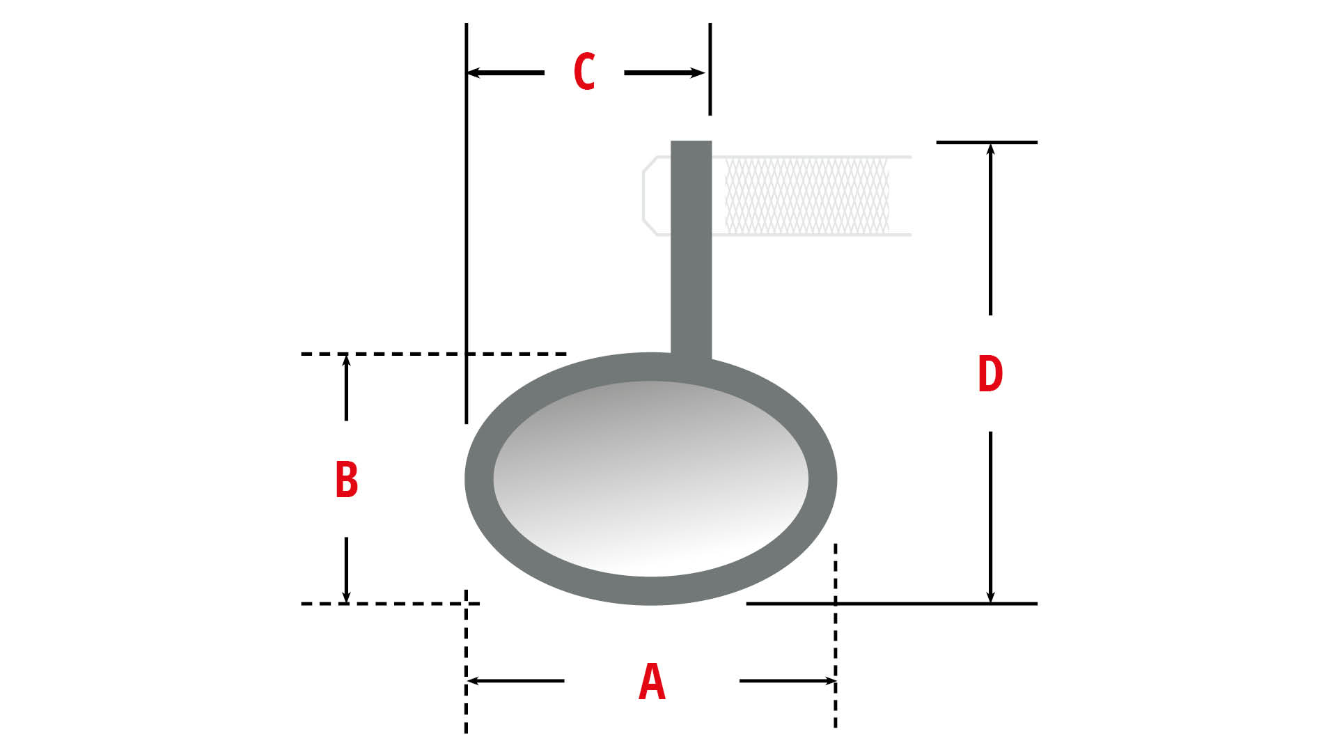 highsider TETRA handlebar end mirror with LED turn signal