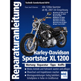 motorbuch Technik Sonderband 6014 Reparatur-Anleitung HARLEY DAVIDSON Sportster XL1200 ab 2007