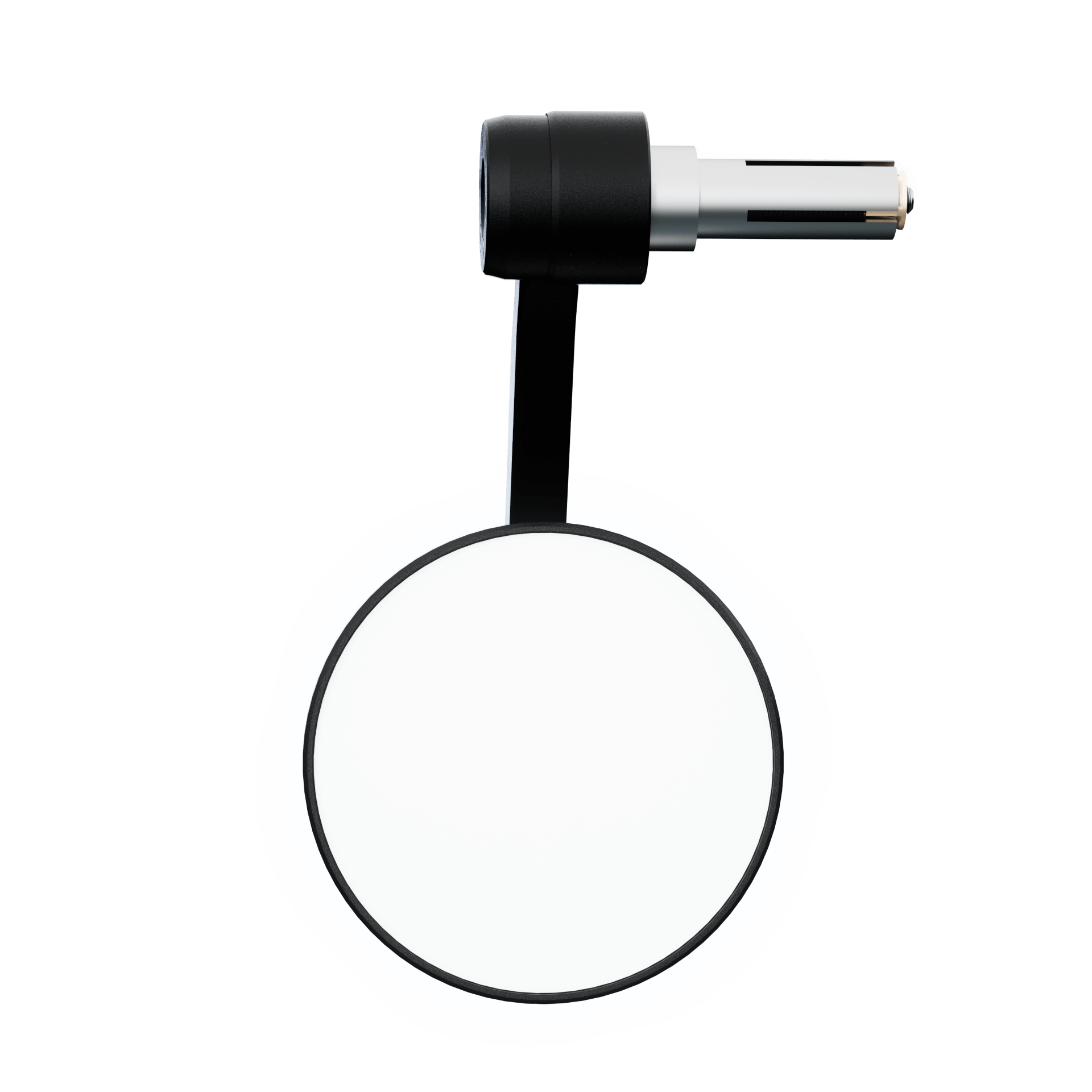 highsider CONERO EVO BLACK EDITION handlebar end mirror with LED turn signals
