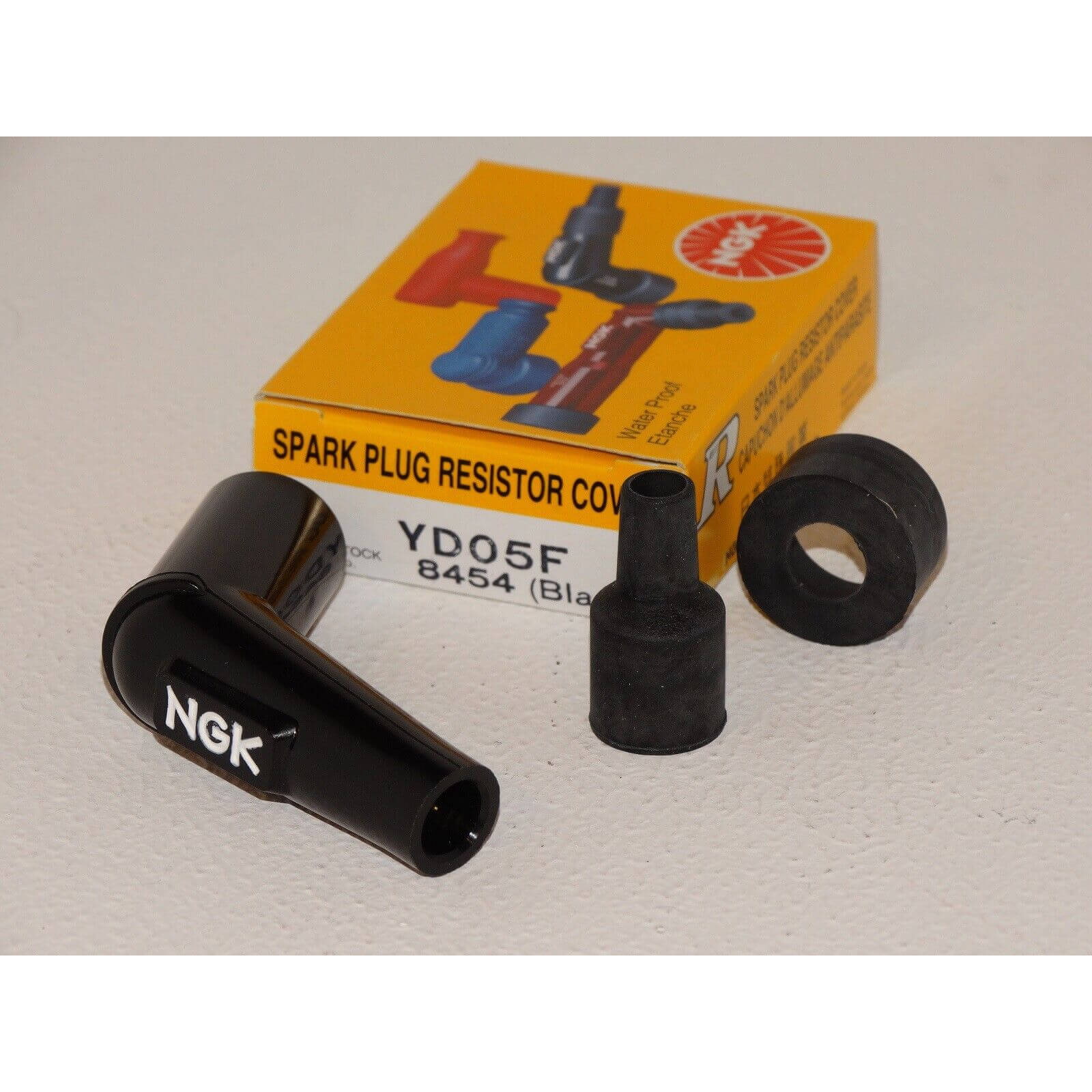 ngk Plug connector YD-05 F, for 12 mm plug, 120°
