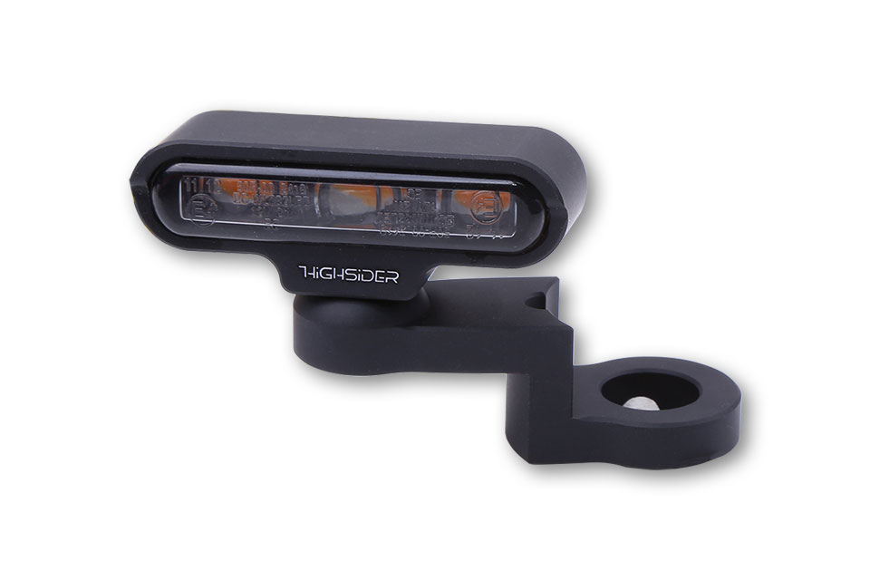 highsider LED turn signal with CNC mirror mounting TYPE 2