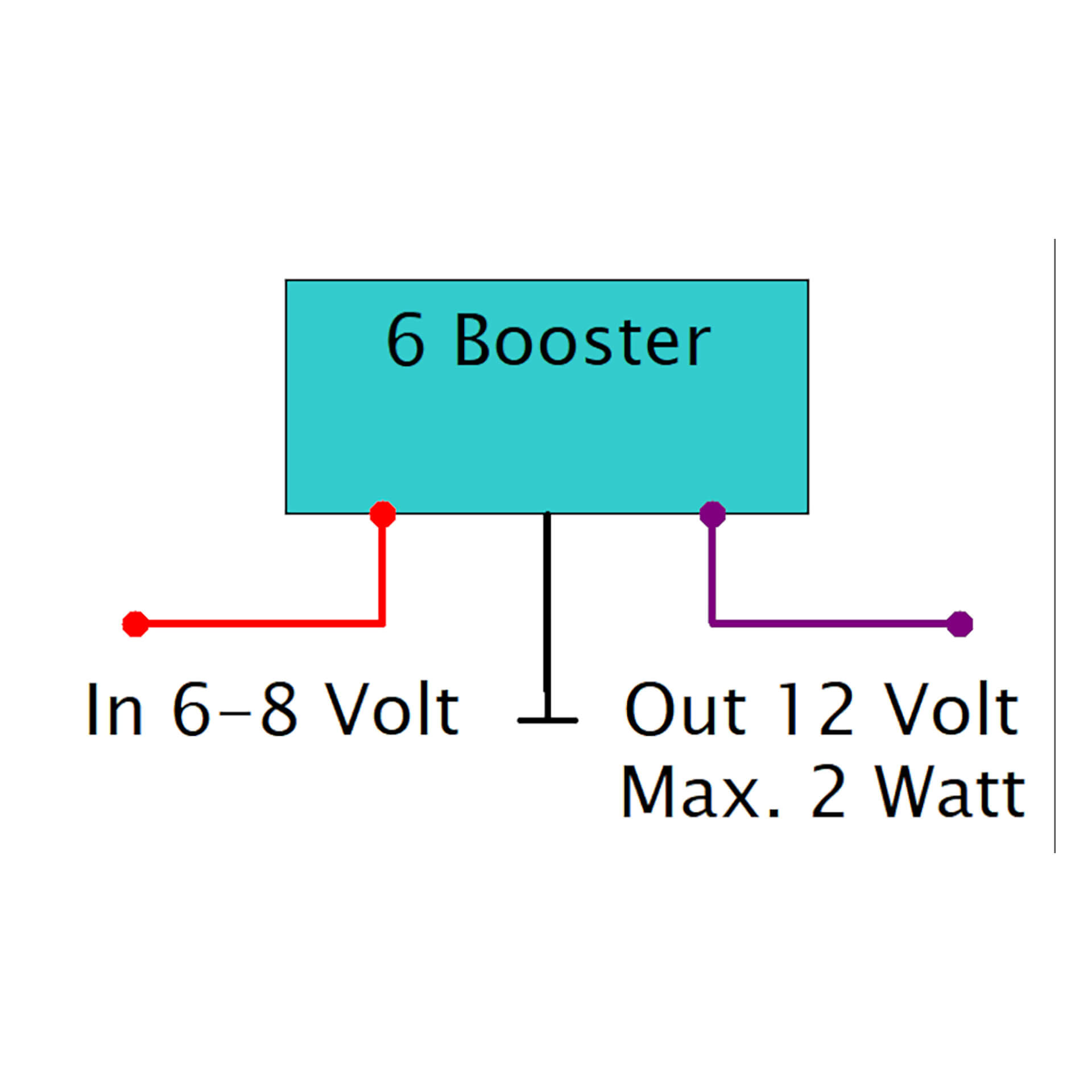 axel_joost 6 booster, 6 volt to 12 volt voltage converter