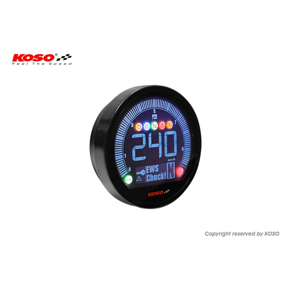 koso Tachometer/speedometer, plug & play, Bolt R-Spec XVS 950, 22-