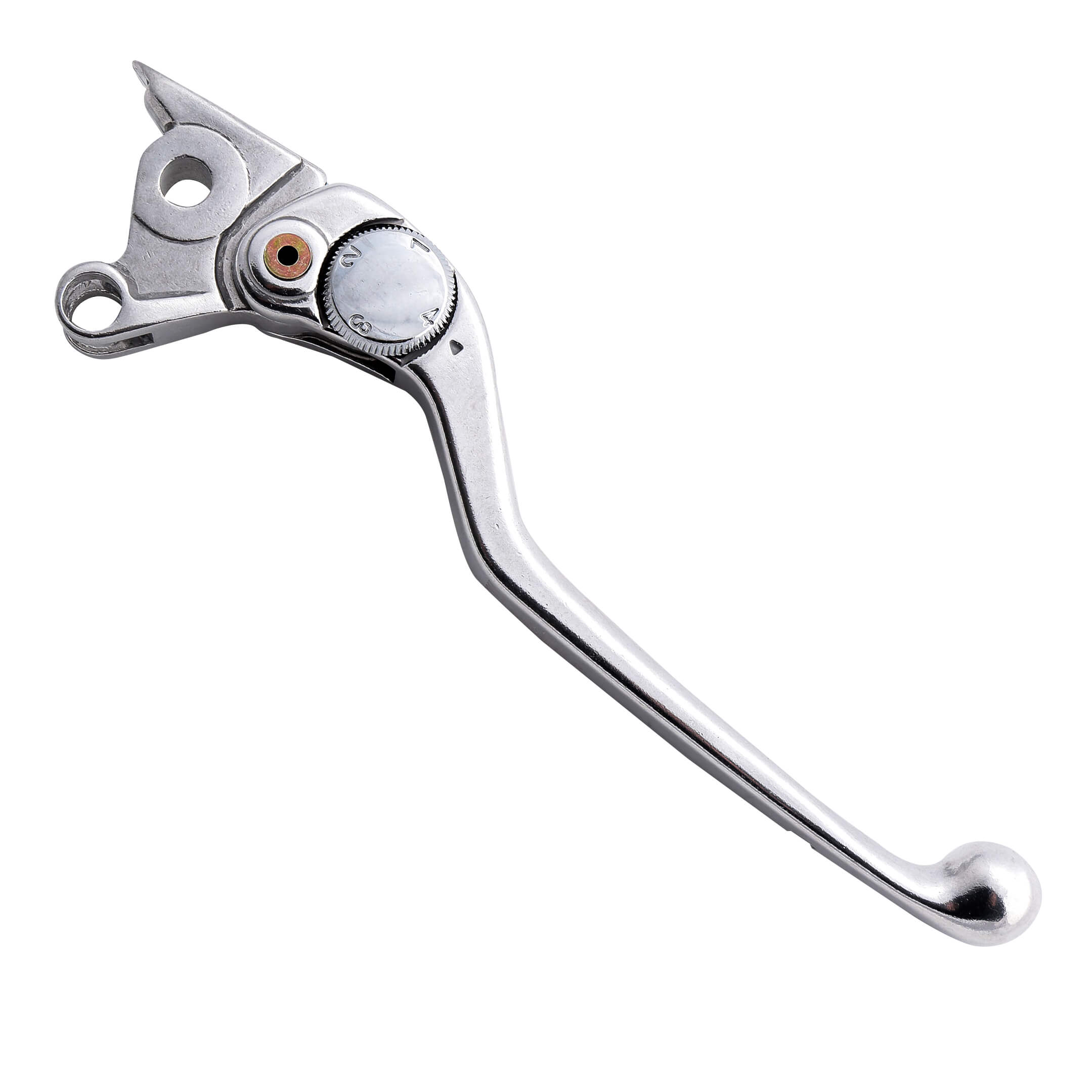 shin_yo Repair brake lever with ABE, 4-way adjustable, type BC 001, silver