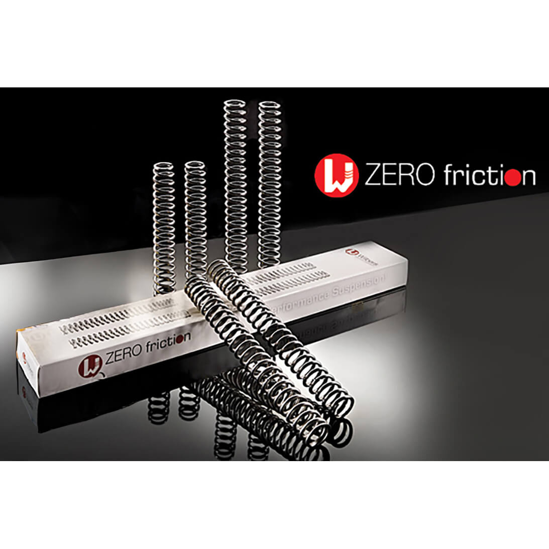 wilbers fork springs ZERO friction, HO CB 400 N 78-85, SU GSX 750 E 82-84, YA XS 400 SE 81-83