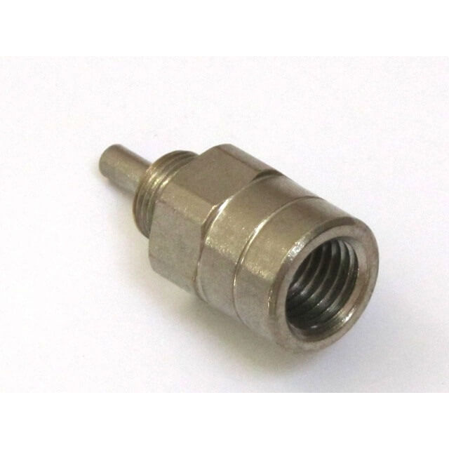 allegri Connector, fixed, with concave seat, 10x1.25 female thread