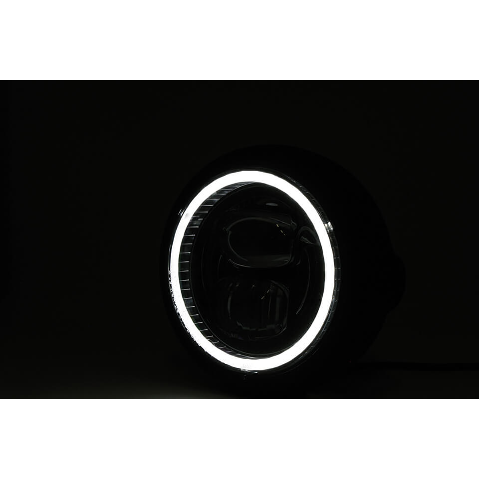 highsider 5 3/4 inch LED spotlight PECOS TYP 7 with parking light ring