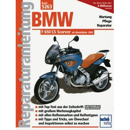 motorbuch Bd. 5263 Reparatur-Anleitung BMW F 650 CS Scarver, 02-