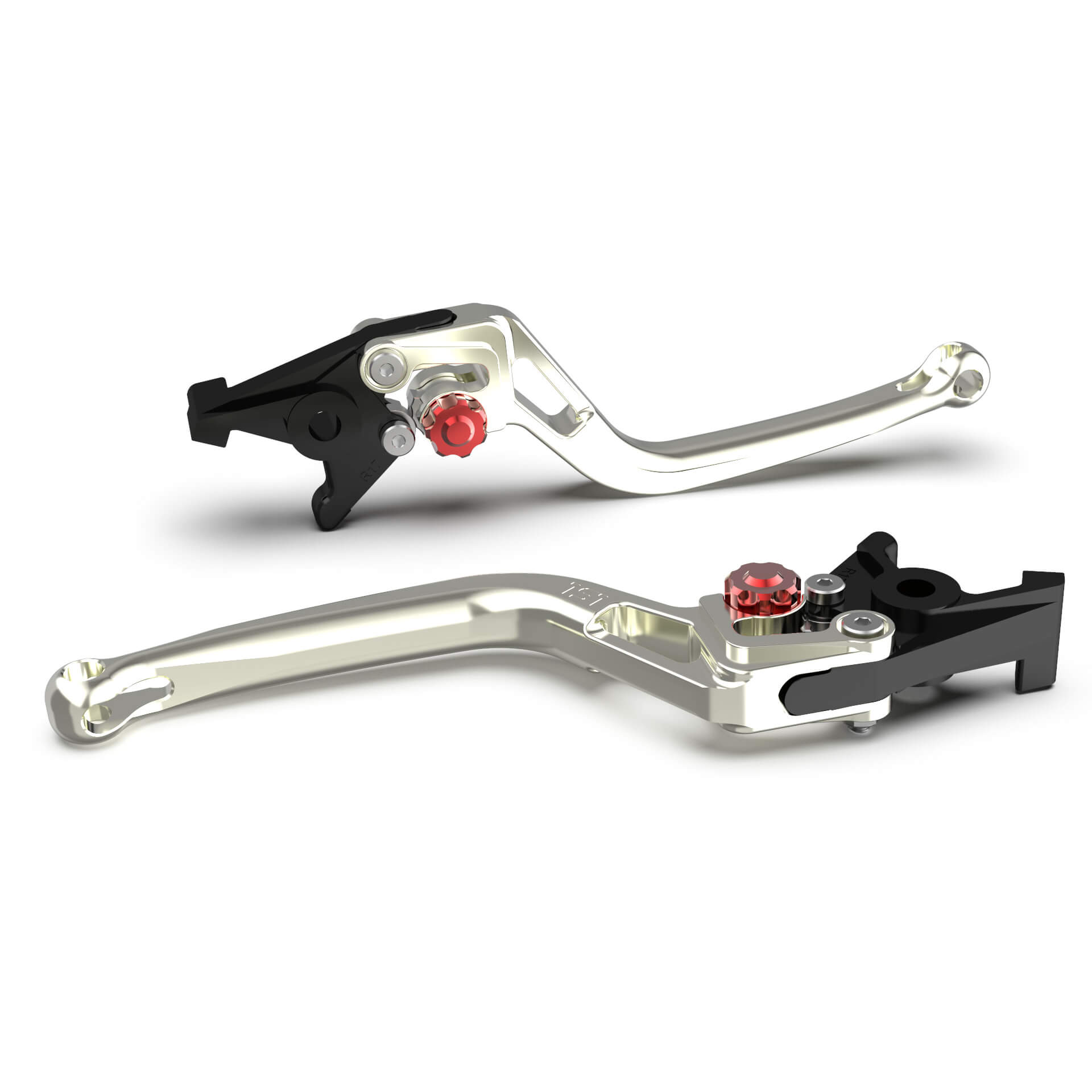 lsl Brake lever BOW R17, silver/red