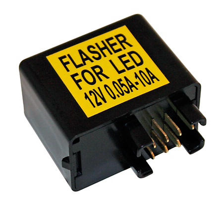 minus_kein_hersteller_minus Flasher relay 7-pin for SUZUKI, electronic 12V, 0.05A-10A