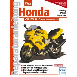 motorbuch Bd. 5260 Reparatur-Anleitung HONDA VTR 1000 F, 97-