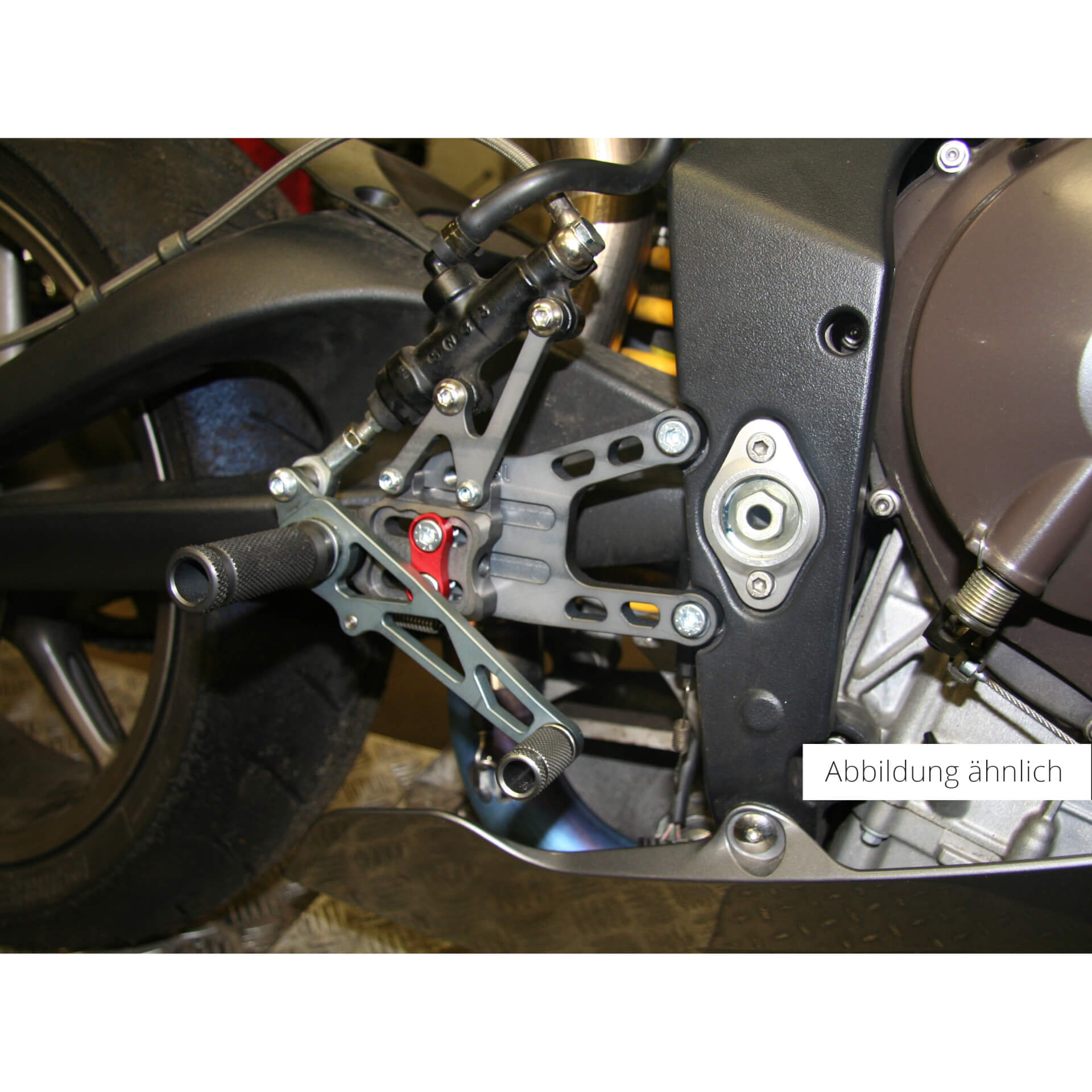 lsl Spare part 2-slide footrest system 118T025-RRT, T509/T955i 99-04, Racing