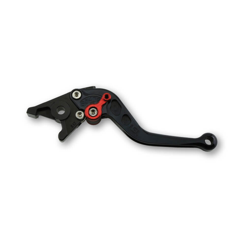 lsl Brake lever Classic R15, black/red, short